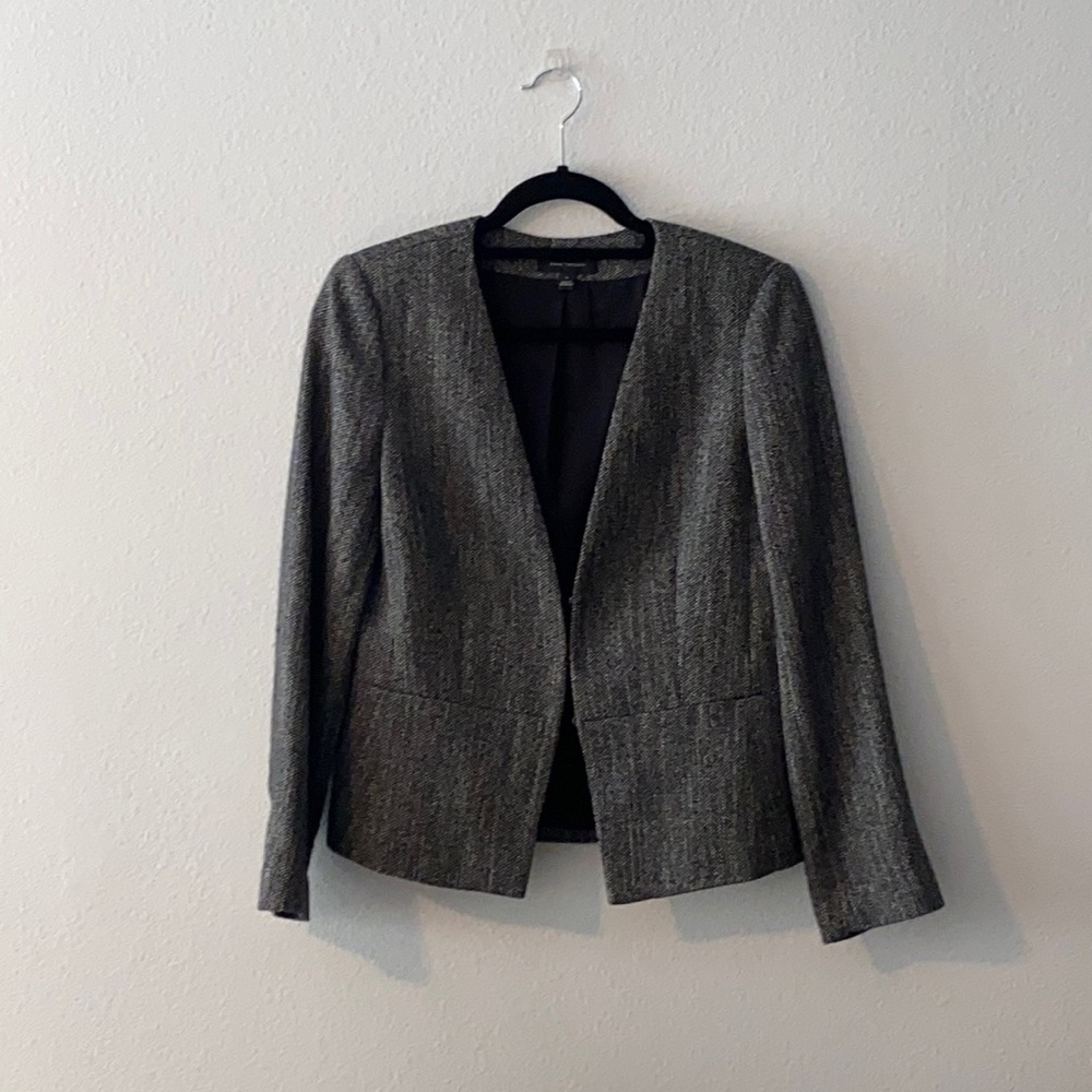 Ann Taylor suit jacket. Size 6. Dark gray